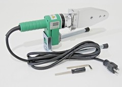110V – 800W HDPE Pipe Fusion Welding Tool w/ Case & 1/2″ – 2″ IPS Sockets
