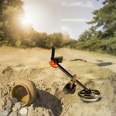 Metal Detector for Kids Professional Gold Detector 6 in IP68 Waterproof