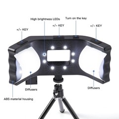 Portable Dental Photography Filling Light lamp Mobile Phones Oral Light