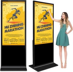 Commercial LCD Screen Digital Signage Display Non-Touchscreen Advertizing iosks