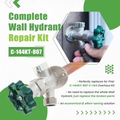 for Prier C-144 Overhaul Kit Prier C-144KT-807 Parts Kit Wall Hydrant Repair Kit