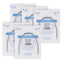 10Packs Dental Orthodontic Niti Round Arch Wires/Buccal Tubes/Brackets Roth MBT
