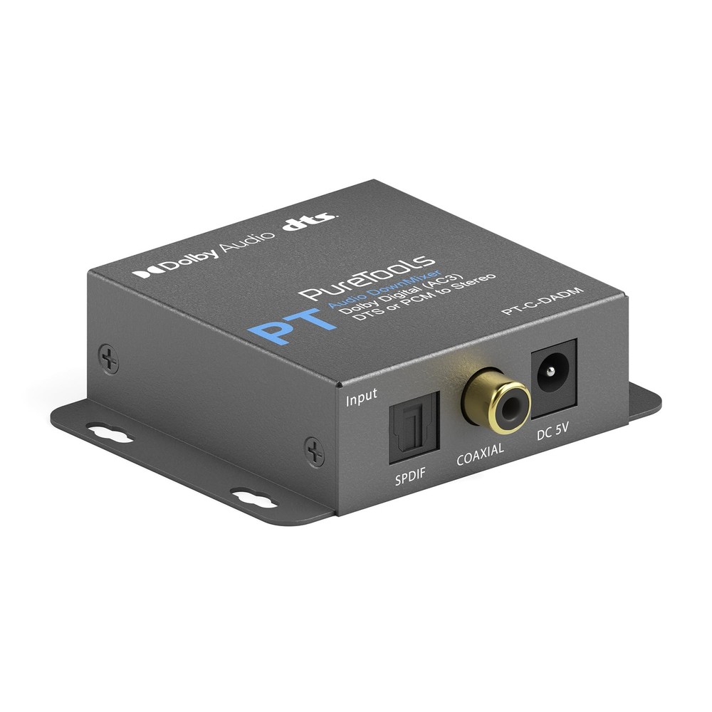PureTools Digital/Analog Converter, Audio Converter, Dolby/DTS DownMixer, Dolby…