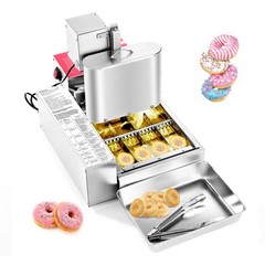 VEVOR Commercial Automatic Donuts Making Machine Doughnut Maker 4 Rows 240 PCS/H