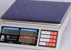 Prime Scales PS-C30KS Portable Counting Scale 3kg/ 6.6 x 0.0002 lb, AC adapter