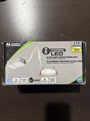 NEW Open Box LITHONIA LIGHTING 3″ 8cm White Recessed Downlight LED