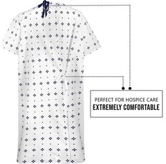 Utopia Care 6 Pack Unisex Hospital Gowns, Patient Gowns for Women and Men…