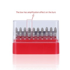 Dental Diamond Burs FG-105 Composite Polishing Kit for High Speed Handpiece