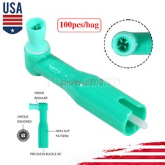 100pcs Dental Disposable Prophy Angles Soft Cup Latex Free Right Angle 90° angle