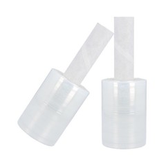 Extended Core Stretch Wrap Shrink Film Clear 5″ x 1000′ 80 Gauge 12 Rolls