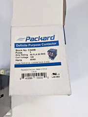 Packard C340B Contactor 40 Amps 3 Pole 120 Volt Coil