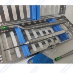 Dental Bone Tack Titanium Pins Membrane Fixation Stabilization Pin Handle GBR