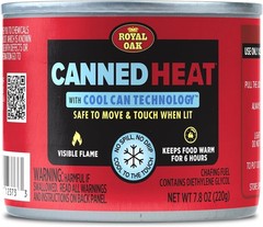 Royal Oak Canned Heat 12 Pack 6 Hour Chafing Fuel, Easy Open, Resealable,…