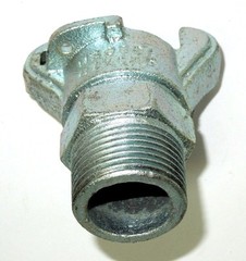1″ Male NPT Universal Crowfoot Coupling Chicago Fitting Plated Iron <SFM100