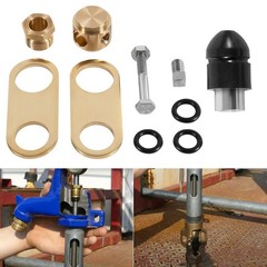 850 Sb Parts Kit Yard Water Hydrant Repair Rebuild & 8842 Plunger Black