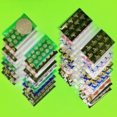 BaggiesSince1987 – 1510 Design Zip Bags METALLIC 18 DSN MIX 100PCS, READ DETAILS