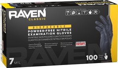 Powder Free Nitrile Disposable Gloves 7 Mil | Latex Free, Chemical & Puncture Re