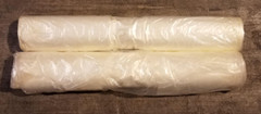 2 Rolls Poly America CF00709-0400C 9 x 400 ft. 0.7 Mil Clear Poly Film