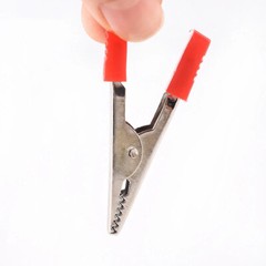 10pcs Small/Large Crocodile Clips Battery Connector Electrical Test DIY