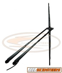 Dual Wiper Arm Blade Kit for New Holland Skid Steer L221 L228 L223 L230 L225
