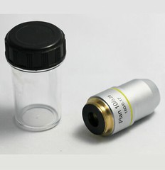 Microscope Objective Lens PLAN DIN 4X 10X 20X 40X 60X 100X RMS Thread CNSCOPE