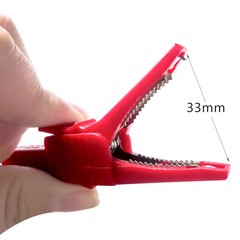 10PCS Heavy Duty Alligator Clip Insulated Crocodile Clip with 4mm Banana Socket