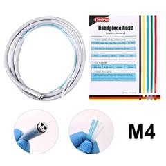 Dental 2/4 Holes Silicone Tubing Hose for Air Turbine High Speed Handpiece IN US