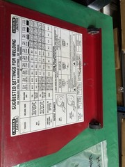 L7555 Side Door Assembly USED | Lincoln Welder Parts