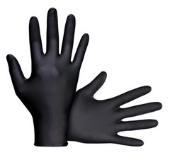 Safety 66519 Raven Powder-Free Nitrile Disposable Glove, X-Large, 7 mil Thick…