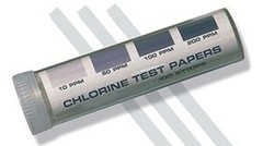 USA SELLER 100 CHLORINE SANITIZER TEST STRIPS 2″ FREE SHIPPING USA ONLY
