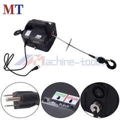 2-in-1 1100lbs Portable Electric Hoist Winch with Wired Remote Control 1500W