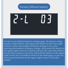 Battery Monitor Meter With LCD Display 12v 24v 36v 48v 60v 72v For Marine Boat