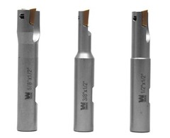 WEN DB003E 3-Piece 90-Degree Square Shoulder Indexable Carbide End Mill Set