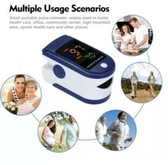 2PCS USA LED Finger tip Pulse Oximeter Blood Oxygen SpO2 Monitor LK87 Batt&Lanya