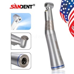 SANDENT Dental LED E-generator Internal Spray Contra Angle Slow Speed Handpiece