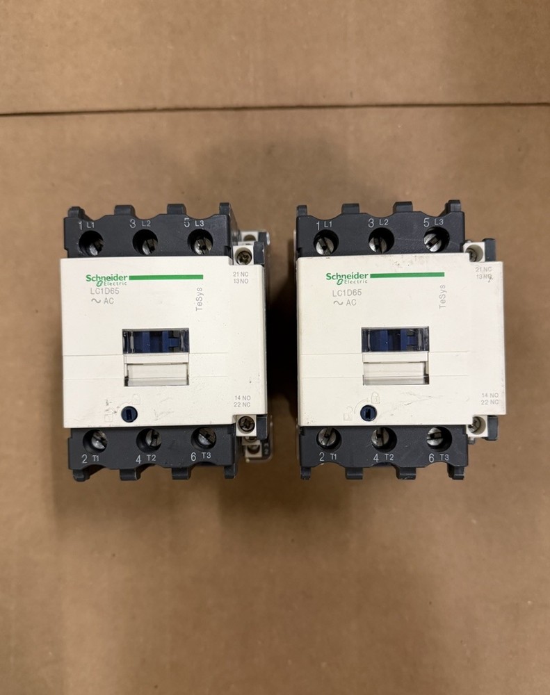 1 PCS LC1D65 Used Schneider Contactor LC1D65G Coil 120VAC 65A