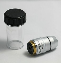 Microscope Objective Lens PLAN DIN 4X 10X 20X 40X 60X 100X RMS Thread CNSCOPE