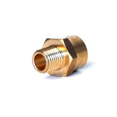 Steelman 3/8 in Male to 1/4 in Male NPT Reducer Fitting for Air Hoses 75075-IND