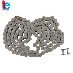 #80 Heavy Duty Roller Chain × 10 Feet With 1 Connector