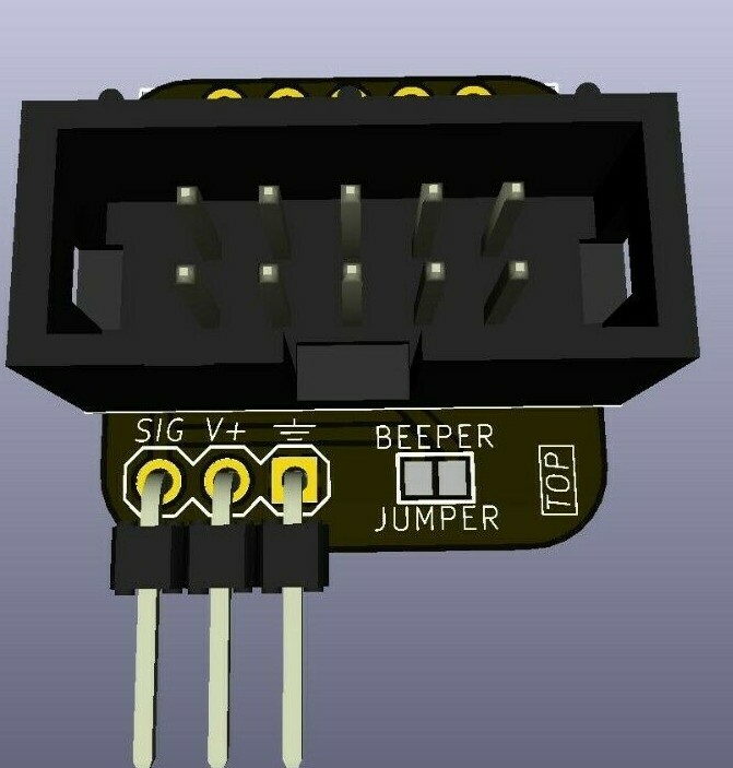 Black PCB Breakout Boards for Ender3 CR-10 LCD Header Pin 27 (assembly required)
