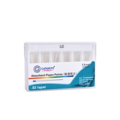 Dental Endo Gutta Percha Points/Absorbent Paper Points Taper 0.02/0.04/0.06