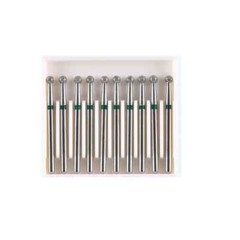 Dental Surgical Ball Round BR-X28C Diamond Burs For High Speed Handpiece 1.6mm