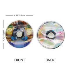 100 pcs Cartoon Shapes Mylar Bags Zip Seal Bags Resealable Candy Baggies 3.5g