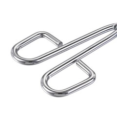 Lab Beaker Tongs 3 Prongs Stainless Steel 11.81-inch Opens up to 190mm Blue 2Pcs