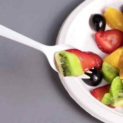 Karat PP Plastic Medium Weight Sporks – White – 1,000 ct, U2210W