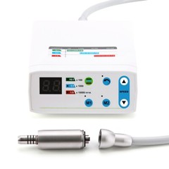 AZDENT Dental Brushless Electric LED Micro Motor Internal Spray E-type 3.4Ncm US