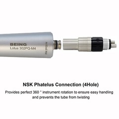 Dental Turbine BEING High Speed Handpiece For NSK Phatelus Mach Coupling 4 Holes