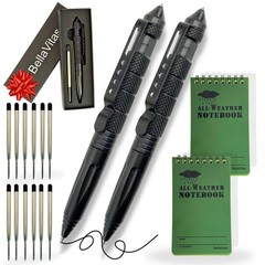 Tactical Pen, Emergency Glass Breaker Pen, Self Defense Pen, Military Pen 2 Pack