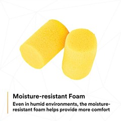 3M Ear Plugs, E-A-R Classic 312-1201, 200 Pairs of Disposable Earplugs, 1