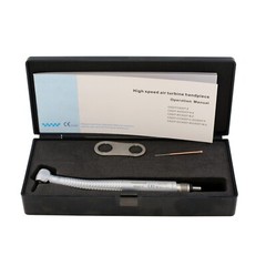 COXO Dental LED Handpiece High Speed Air Turbine E Generator Self Power 4 Hole